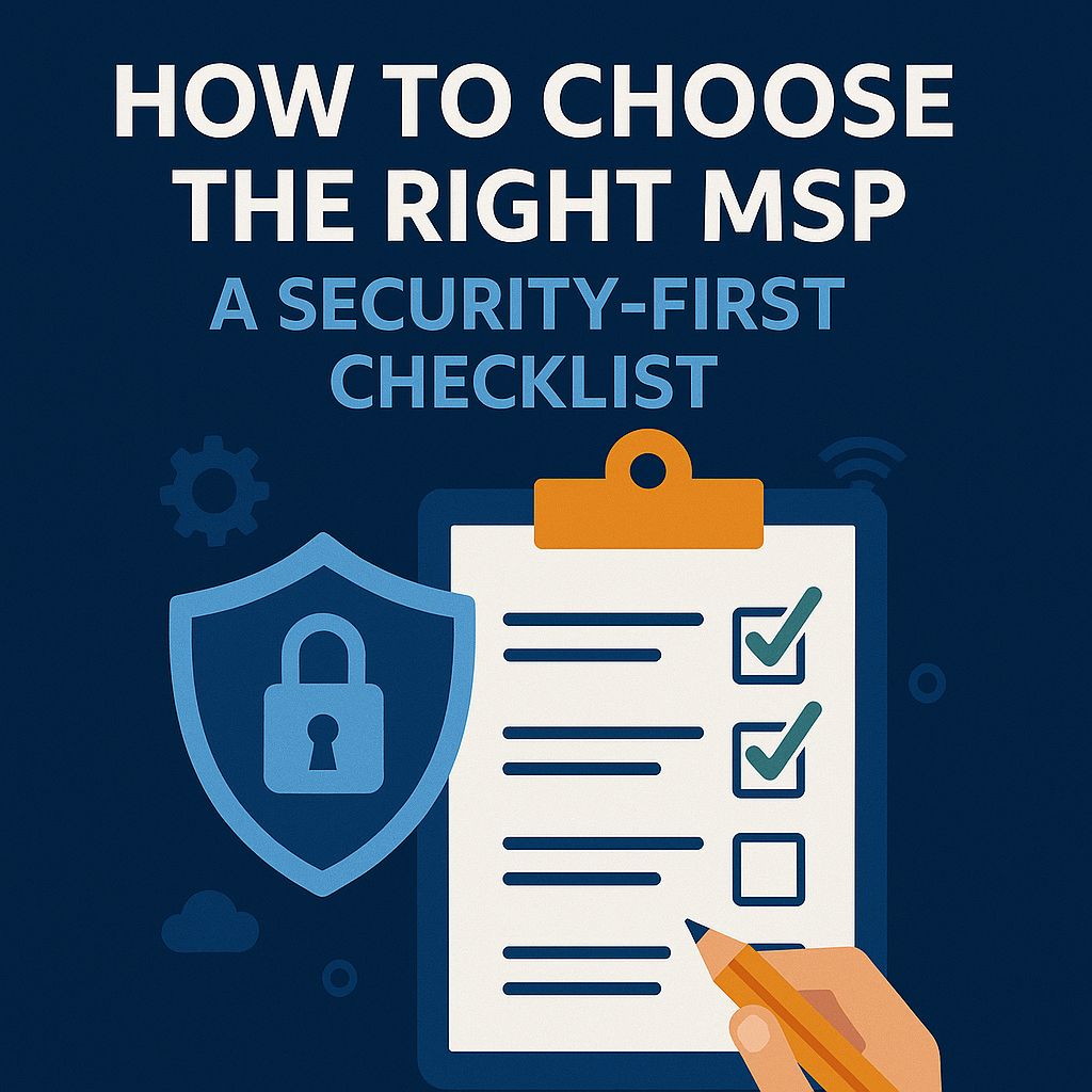 How to Choose the Right MSP + MSSP for Your Business